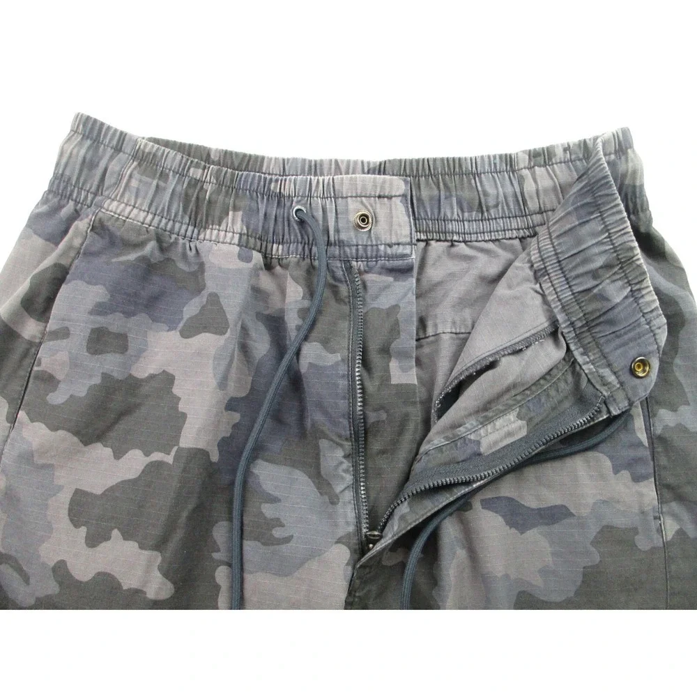 Nike Sportswear NSW Joggers Mens M Black Camo Drawstring Pants Streetwear Casual